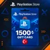 خرید گیفت کارت پلی استیشن ترکیه 1500 لیر (PSN Gift Card)